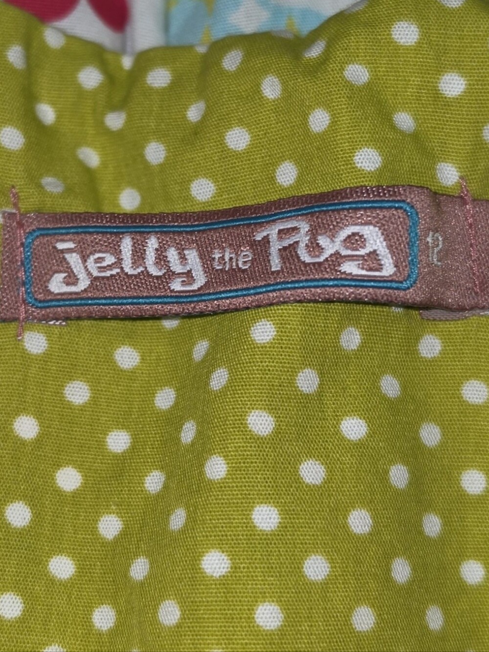 Jelly the Pug Girl's Sleeveless Dress Size 12 - Picture 4 of 6